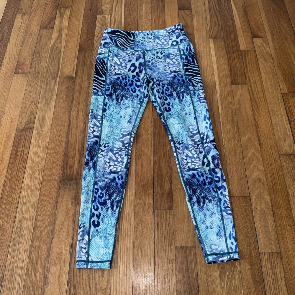 Constantly Varied Gear CVG Leggings Women's Wild Thing Print Size Small